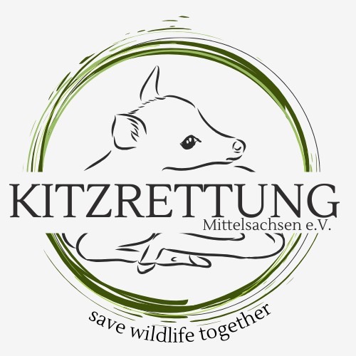 Kitzrettung Mittelsachsen Fanshop-Logo